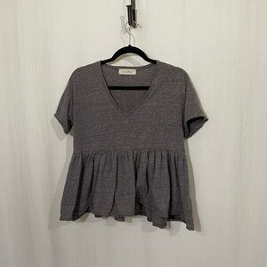 My LAnd peplum style crop top